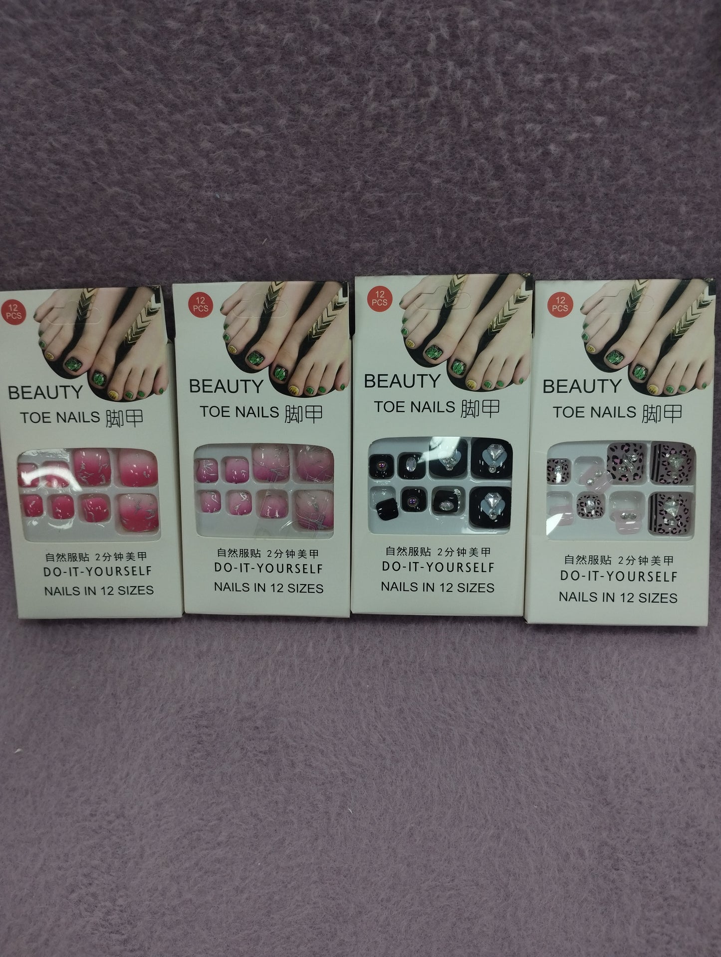 Uñas postizas para para pies