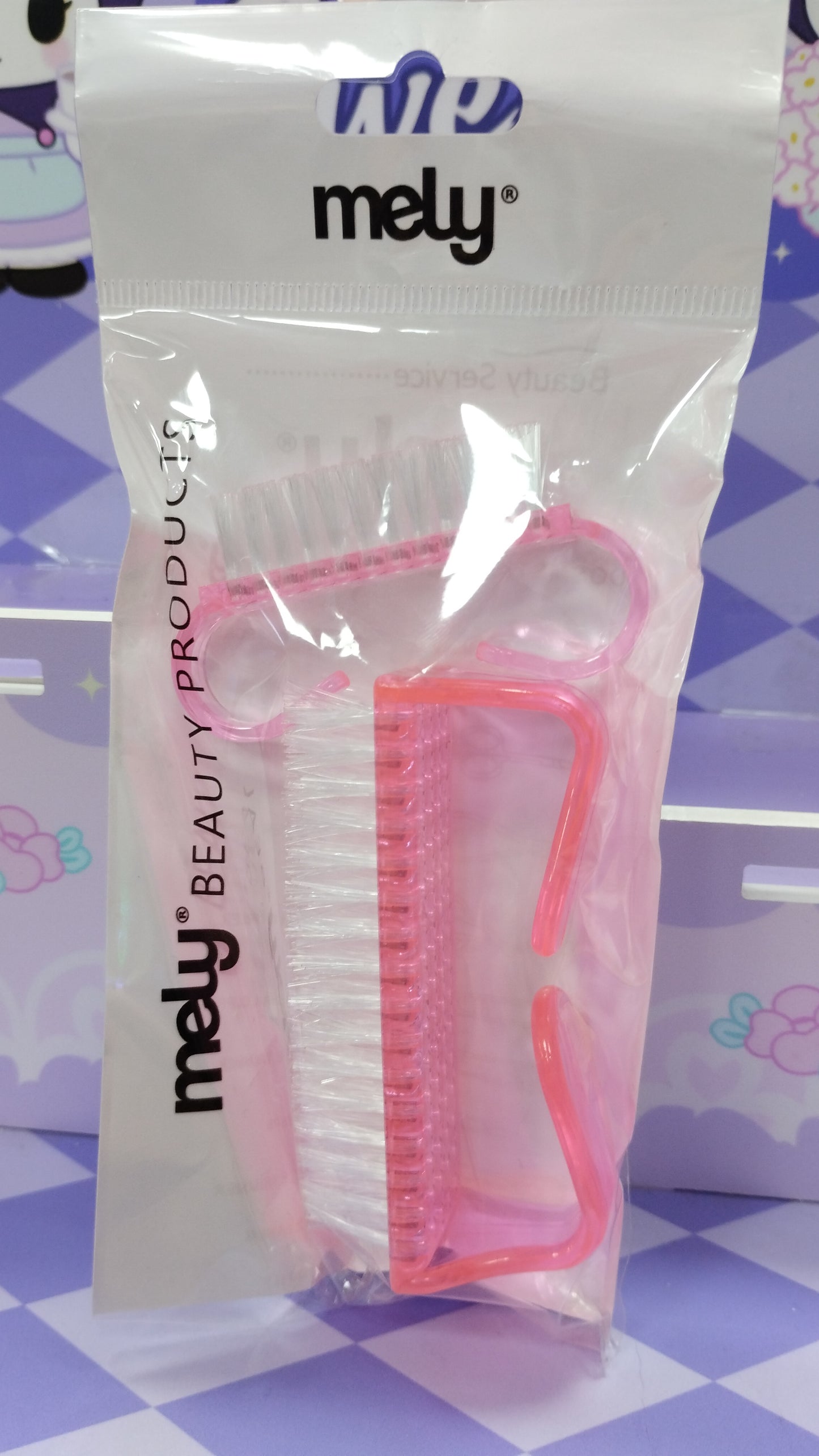 Cepillo para sacar el polvo de las uñas