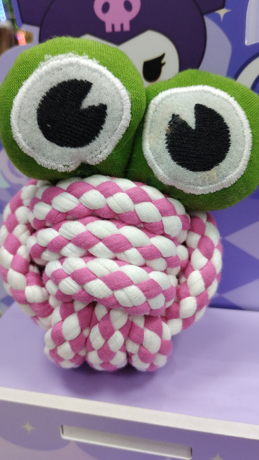 Pelotita de tela para mascotas