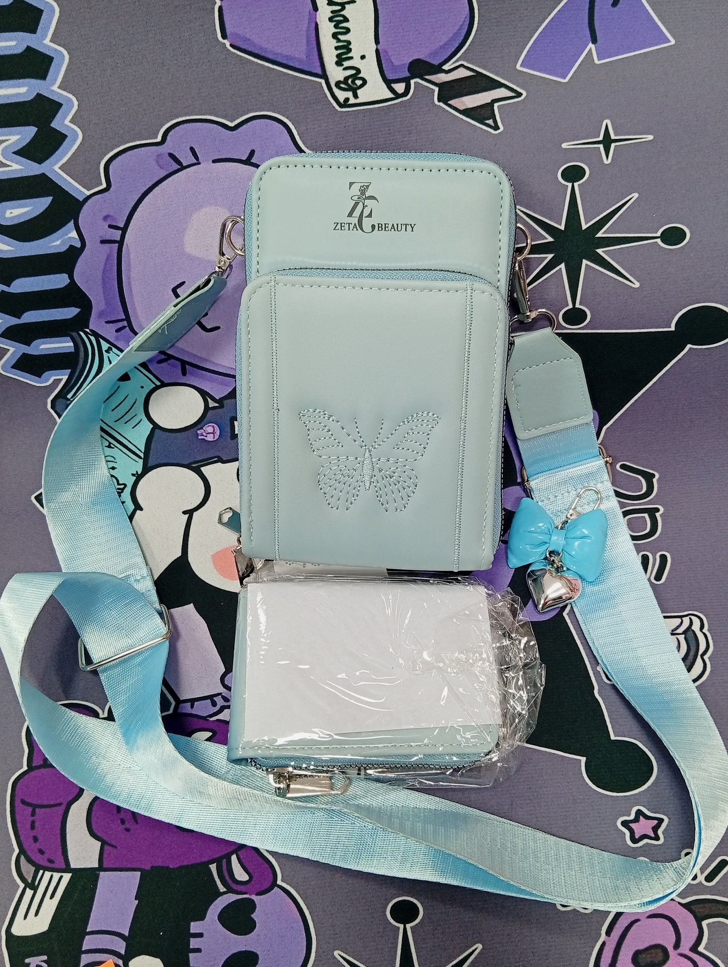 Bandolera porta celular Zeta Beauty