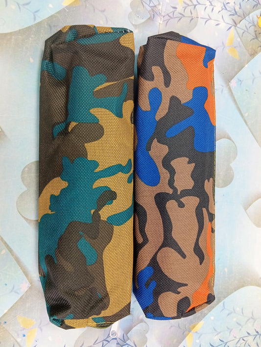 Cartuchera estampado militar