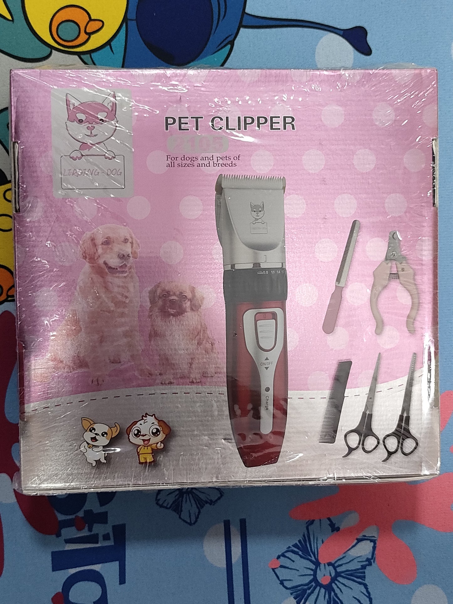 cortador de pelo canino