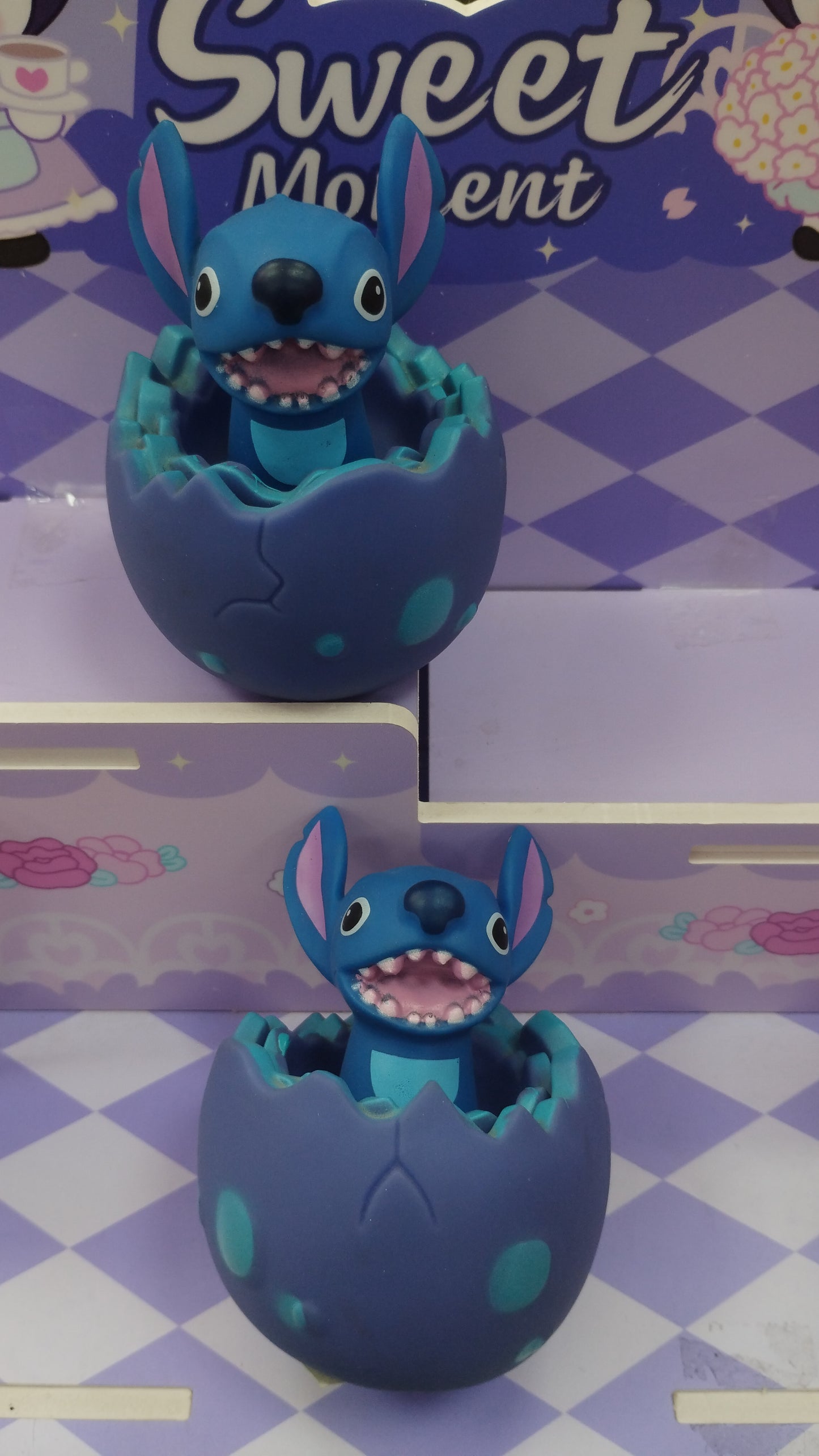 Juguete de goma de Stitch chillón
