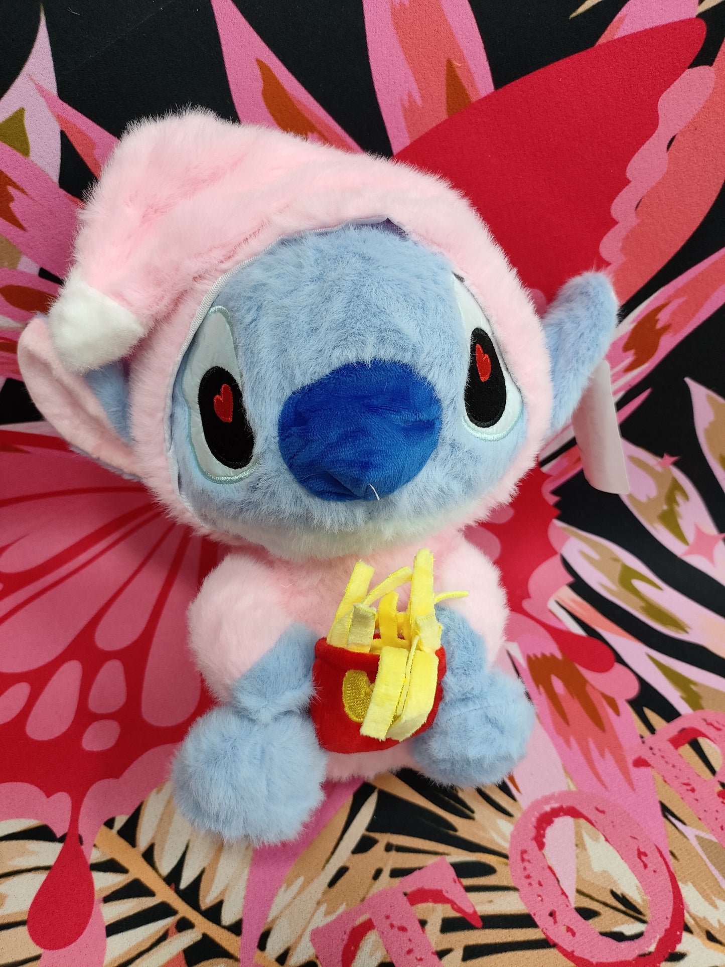 Peluche stitch con papas fritas