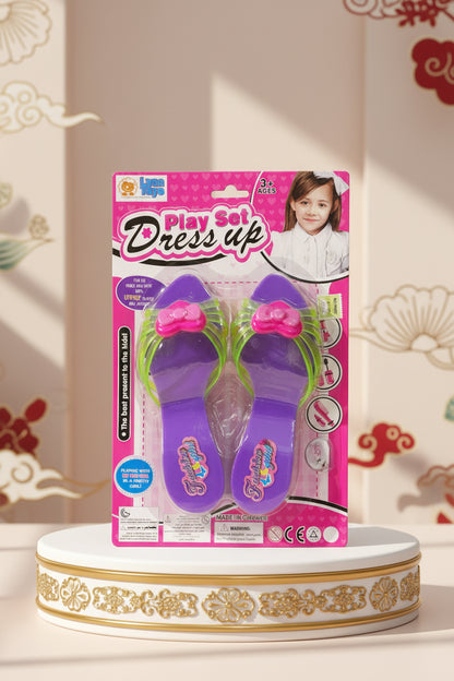 Zapato Taco Princesa Con Glitter