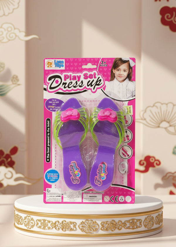 Zapato Taco Princesa Con Glitter